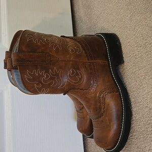 Ariat Fatbaby Leather Heeled Boots